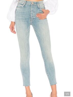 MOTHER the stunner ankle fray tinge Jeans - size 30